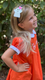 Extra Large Glitter Foam Ghost on Grosgrain Wrapped Headband