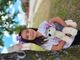 Medium Pink Halloween Print Grosgrain Hair Bow