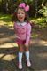 King Pink Halloween Print Grosgrain Hair Bow