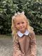Mini Harvest Print Grosgrain Hair Bow
