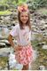 King Harvest Pumpkin Print Grosgrain Hair Bow
