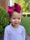 King Metallic Lurex with Grosgrain Underlay Hair Bow