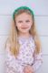 Crepe Satin Ruffled Headband