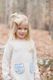 Medium Faux Sherpa Whimsy Tails with Grosgrain Wrap