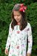 Medium Grosgrain Cheer Bow with Twisted Rope Fringe