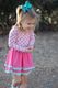 Medium Glitter Vinyl with Grosgrain Underlay Hair Bow