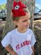 Embroidered Soccer Ball Hair Clip