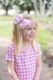 Medium Bow Print Grosgrain Hair Bow
