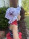 King Patriotic Print Grosgrain Hair Bow