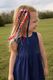 Satin Stars with Grosgrain Streamers Hair Clip