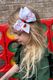 Medium Watermelon Embroidered Moonstitch Edge Hair Bow