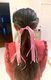 Ric-Rac with Grosgrain and Satin Streamers on a Hair Clip