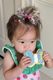 Medium Wee Splash Printed 2-Loop Swim Bow
