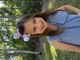 Medium Americana Print Metallic Edge Grosgrain Hair Bow