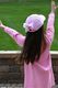 Extra Small Back to School Colorblock Pencil Print Hair Bow