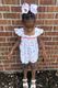 King Back to School Moonstitch ABCs Embroidered Hair Bow