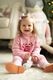 Extra Small Nutcracker Print Christmas Hair Bow