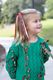 Christmas Plaid and Metallic Streamer Hair Clip