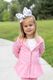 King Linen and Sequin Hair Bow