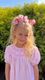 Medium Halloween Ghost Print Hair Bow