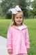 King Moonstitch Reindeer Embroidery Hair Bow