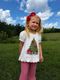 Mini King Pleated Grosgrain Hair Bow Headband