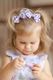 Mini Butterfly Print Grosgrain Hair Bow