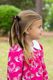 Tiny Satin Double Loop Streamer Bow