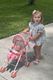 Mini French Satin Girls Hair Bow (Knot Wrap)