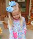 Large Classic Grosgrain Hair Bow (Plain Wrap)