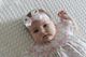 Mini Rose-patterned Printed Grosgrain Hair Bow