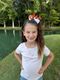 Medium Two-tone Collegiate Embroidered Grosgrain Hair Bow