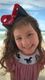 King Two-tone Grosgrain Hair Bow with Embroidered Collegiate Logo
