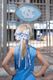 Collegiate Signature Logo Print Streamer Pony