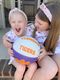 Soft Textured Logo Print Clemson Knot Headband