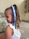 Collegiate Signature Logo Print Streamer Pony