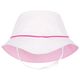 Reversible Embroidered Girls Bucket Hat with Straps