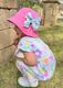 Medium Beach-themed Turtle Print Grosgrain Hair Bow

