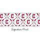 Cleveland Guardians Logo Print Knot Headband