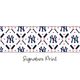 Mini New York Yankees Logo Print Bow Baby Band