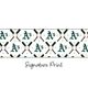 Mini Oakland Athletics Logo Print Bow Baby Band