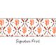San Francisco Giants Logo Print Streamer Pony