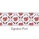 Washington Nationals Logo Print Streamer Pony